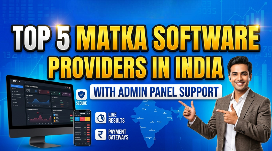 Top 5 Matka Software Providers in India with Admin Panel Support 2026 — Matka Development featured image